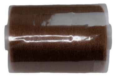 Polyester sewing thread in brown 1000 m 1093,61 yard 40/2